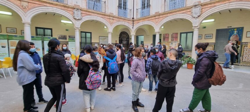 Visita al Instituto «Vicente Espinel» (Gaona)