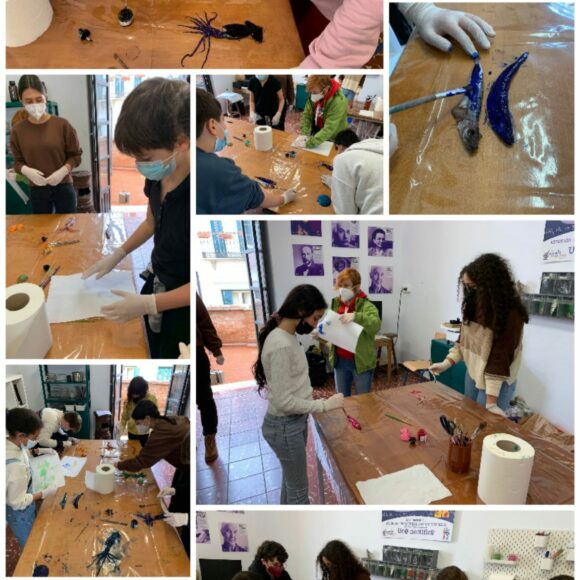 Taller de Gyotaku