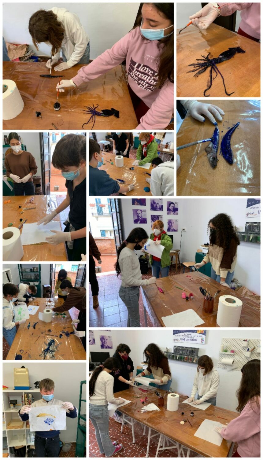 Taller de Gyotaku