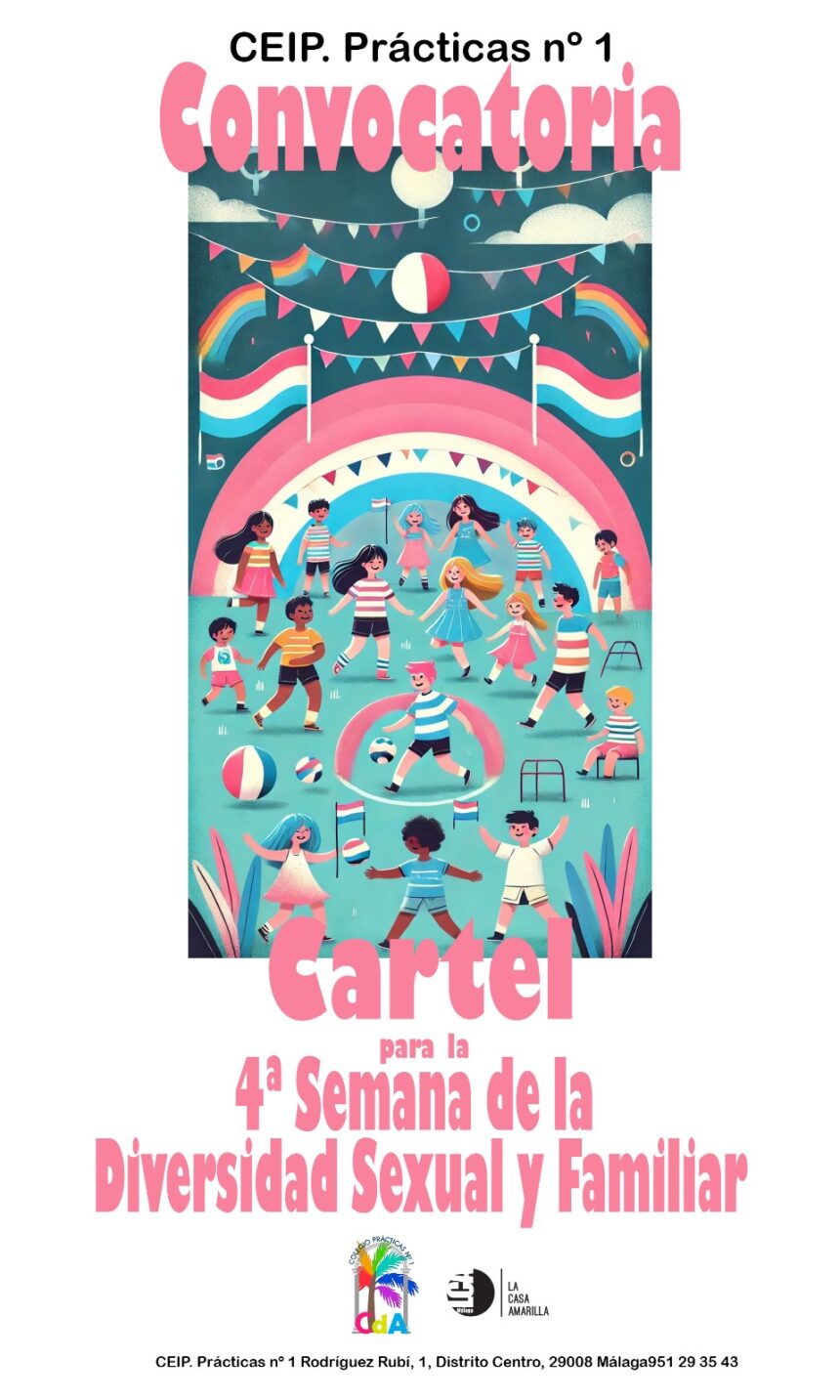 Convocatoria para Cartel de la IV Semana de la Diversidad Sexual y familiar